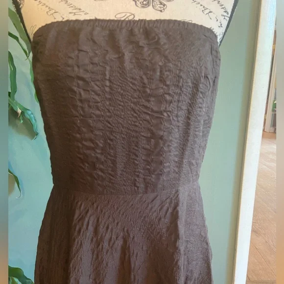 Cotton gauze j crew strapless dress - Picture 4 of 6